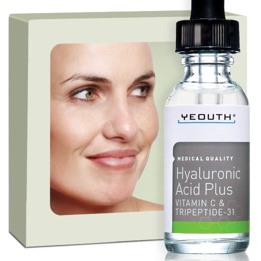 Hyaluronic Acid Plus Vitamin C Serum & Tripeptide 31 Trumps ALL Others.