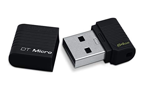 Kingston Digital 64GB Micro USB 2.0 DataTraveler (DTMCK/64GB)