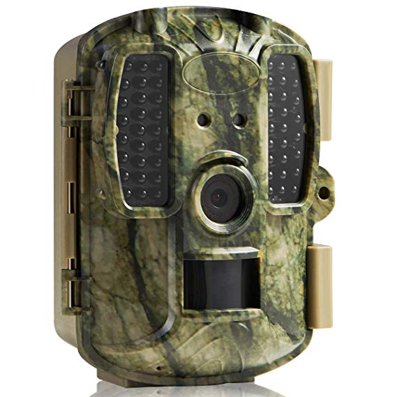 Kuool HD40 Trail Camera Hunting Camera Trail cam,Game Camera,Wildlife Camera 12MP 1080P Full HD Hunting Camera, 52 Pcs IR LED Waterproof Infrared Game Cam 4.0