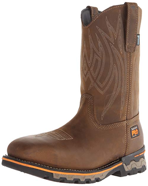 Timberland PRO Men's AG Boss Pull-On Alloy Square-Toe Work and Hunt Boot