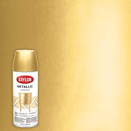 Krylon Brilliant Metallic Aerosol Paint, Golf Leaf 6 1