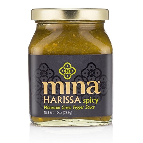 Mina Green Harissa Pepper Sauce, 10 Ounce