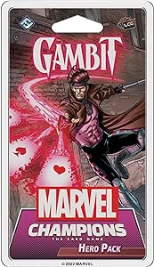 Marvel Champions The Card Game Gambit HERO PACK - Superhero Strategy Game, Cooperative Game for Kids and Adults, Ages 14 , 1-4 Players, 45-90 Minute Playtime, Made by Fantasy Flight Games