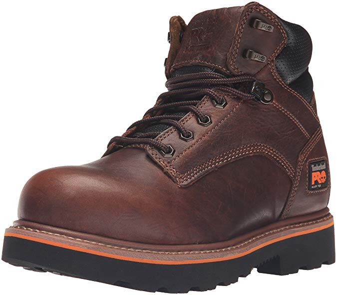 Timberland PRO Men's Ascender 6" Alloy Safety Toe Industrial and Construction Shoe