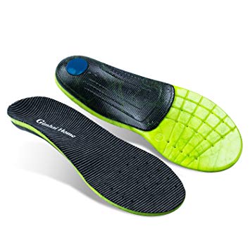 Arch Support Orthotics/Orthopedic Shoes Insoles/Inserts for Flat Feet/Plantar Fasciitis/Pronation/Feet Pain/Sports for Men and Women (MEN 11.5 (11.63"))