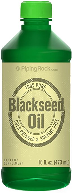 Black Seed Oil (Cumin Seed) - Cold Pressed 16 fl oz (473 mL) Liquid