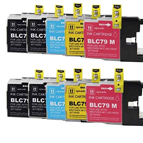ShopAt247 ® Compatible Ink Cartridge Replacement for Brother Super High Yield LC79 XL (4 Black, 2 Cyan, 2 Yellow, 2 Magenta, 10-Pack)