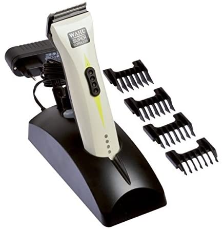 Wahl 1872 SuperCordless Professional Cord/Cordless Hair Clipper White