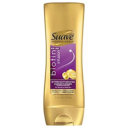 Suave Professionals Strengthening Conditioner, Biotin Infusion, 12.6 oz