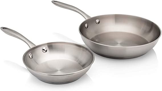 Frigidaire 11FFSPAN14 ReadyCook Cookware, 2-piece, Stainless Steel, 2 Pieces