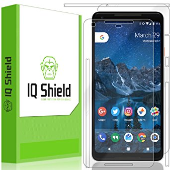 Google Pixel 2 XL Screen Protector, IQ Shield LiQuidSkin Full Body Skin   Full Coverage Screen Protector for Google Pixel 2 XL HD Clear Anti-Bubble Film