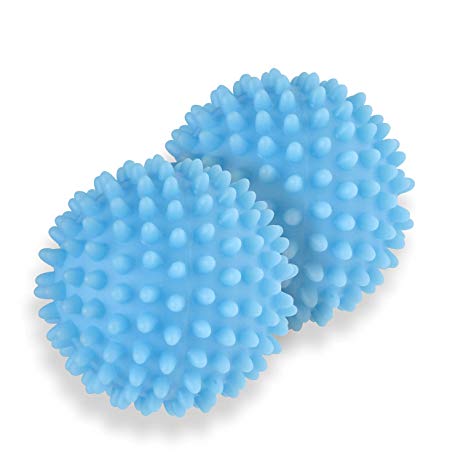 Honey-Can-Do Natural Dryer Balls, 6 Pack, Blue