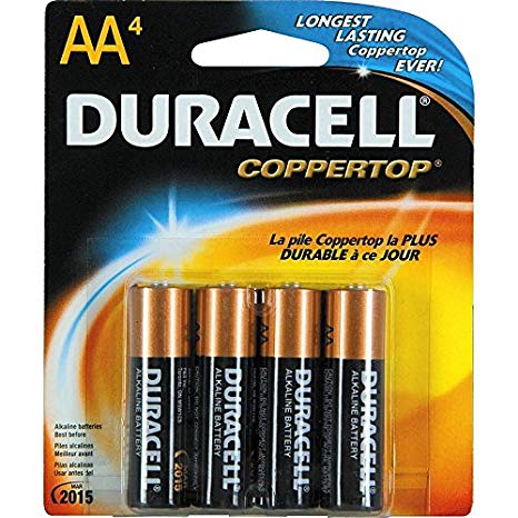 Duracell Batteries/4 AA - size batteries