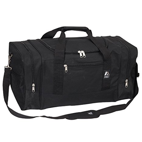 Everest Luggage Sporty Gear Bag - Large, Black, One Size