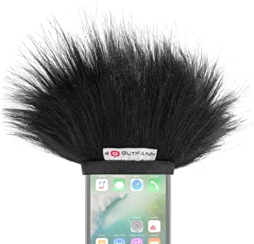Gutmann Fur Microphone Windshield Windscreen for Apple iPhone 6 / 6S