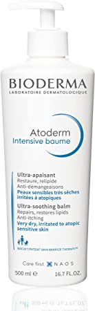 Bioderma Atoderm Intensive Balm for Very Dry to Atopic Sensitive Skin, 500 ml