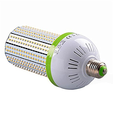 Qedertek 30W E27 LED Corn Light Bulb, 6000K LED Light, 360 Degree Street Area Light (Metal Halide Bulb, HID, CFL, HPS)