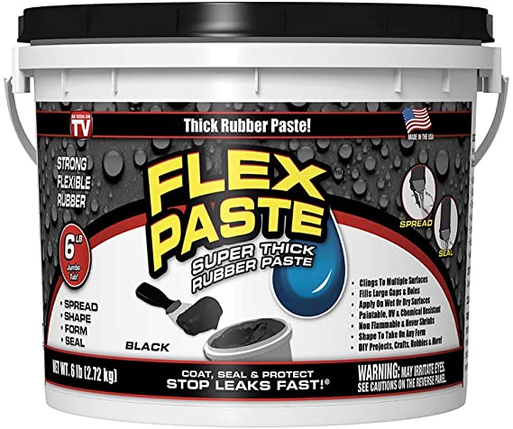 Flex Paste 6 lb Tub (Black)