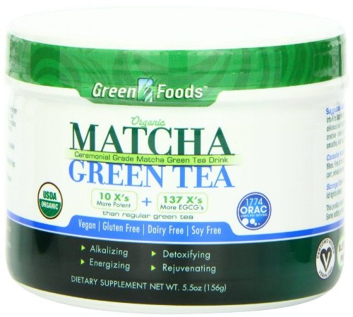 Green Foods Organic Matcha Green Tea 55 Ounce