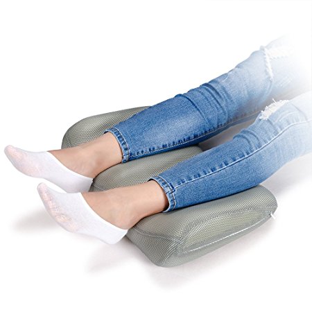 Multifunctional Memory Foam Knee Pillow for Sciatica Relief, Back Pain, Leg Pain, Hip, Pregnancy and Side Sleepers, Orthopedic Leg Pillow With Ergonomic Design,Breathable and Washable