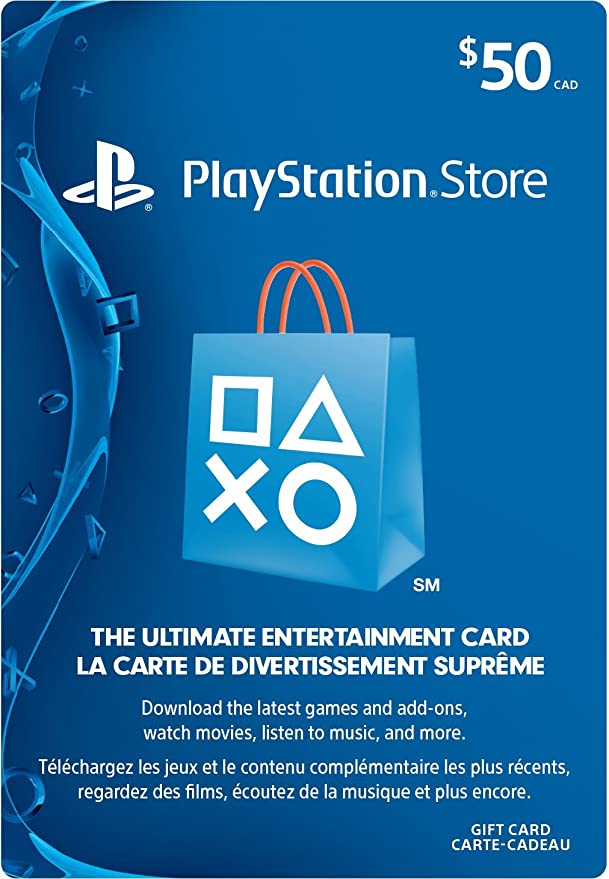 Sony Computer Entertainment Sony PlayStation $50 - $50 Gift Card Edition