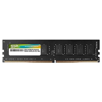 Silicon Power DDR4 16GB 2666MHz PC4-21300 CL19 1.2V 288-Pin UDIMM Desktop PC Computer RAM Memory Module SP016GBLFU266X02