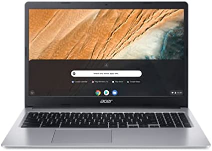 Acer 15.6-inch Chromebook, Full HD IPS Touchscreen Display, Intel Celeron N4020, 4GB LPDDR4, 64GB eMMC, Gigabit WiFi, Bluetooth 5.0, Chrome OS, CB315-3HT-C5D3