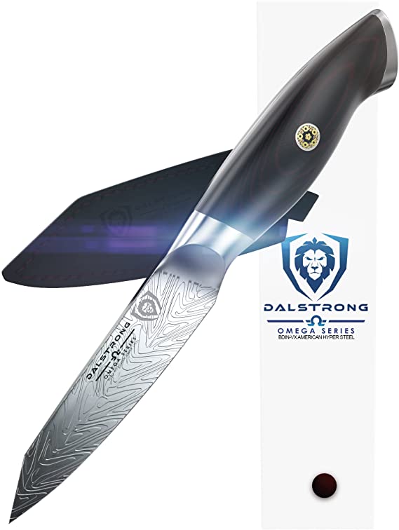 Dalstrong Paring Knife - Omega Series - Bd1N Steel- 4" - W/Sheath