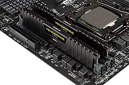 Corsair CMK16GX4M2Z3466C16 Vengeance LPX 16GB (2 X 8GB) DDR4 3466 (PC4-27700) C16 1.35V Desktop Memory - Black