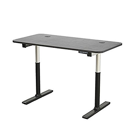 ApexDesk Vortex Series 60" 6-button Electric Height Adjustable Sit to Stand Desk (Base   Black Top)