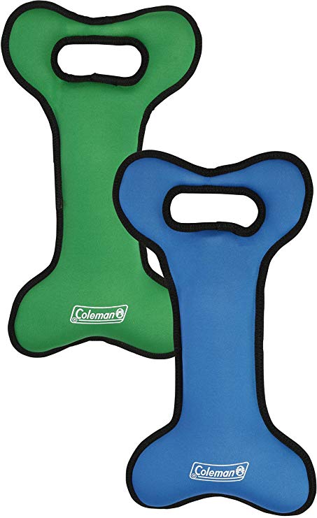 Coleman Dog Bone Shape Tug Toy-Water Bottle (2 Pack)