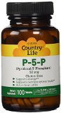 Country Life P-5-P Pyridoxal Phosphate 50 mg 100-Count