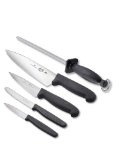 Victorinox 5-Piece Chefs Knife Set Molded Handles