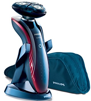 Philips SensoTouch RQ1180 GyroFlex 2D Rotary Rechargeable Shaver with Soft Travel Pouch