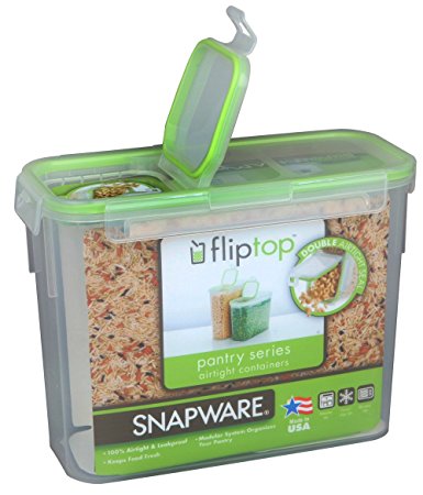 Snapware 1098432 11 Cup Slim Flip Top™ Rectangle Storage Container