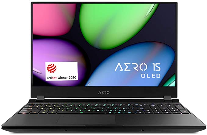 [2020] Gigabyte AERO 15 WB Thin Light Performance Laptop, 15.6" 144Hz FHD IPS Display, GeForce RTX 2070 Max-Q, Intel Core i7-10750H, 16GB DDR4, 512GB NVMe SSD, Up to 8.5-hrs Battery Life