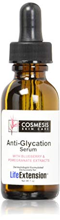 Cosmesis Life Extension Anti-Oxidant Serum With Blueberry & Pomegranate Extracts, 1 Ounce