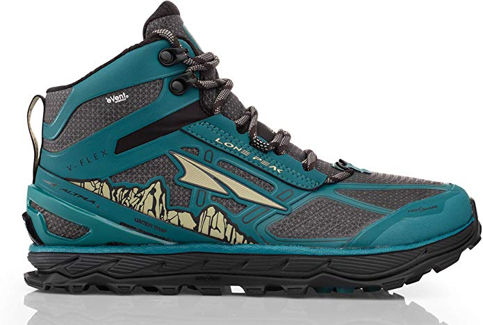 ALTRA Women's Lone Peak 4 Mid RSM Waterproof Trail Running Shoe