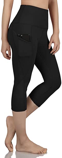 ODODOS Out Pocket High Waist Yoga Pants,Tummy Control,Pocket Workout Yoga Pant