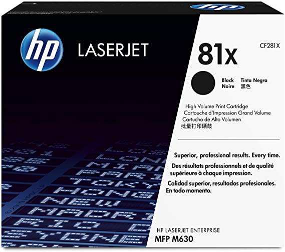 HP 81X | CF281X | Toner-Cartridge | Black | High Yield