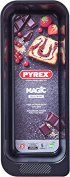 Pyrex MG26BL6 Magic Loaf Tin, Black