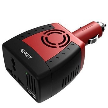 AUKEY 150W Inverter with Outlets and USB Port for Laptop Tablet Smartphone and more