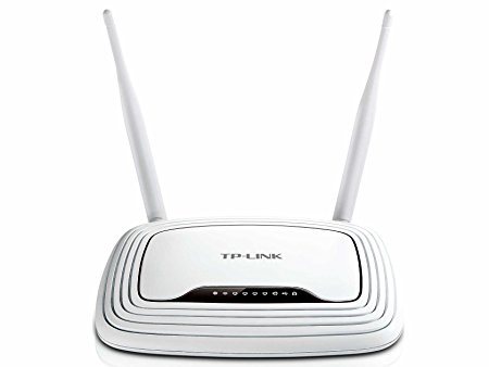 TP-LINK TL-WR842ND N300 Multi-function Wireless Router, 2.4GHz, 802.11n/g/b, 1 USB port, 2 detachable antennas, VPN, 4 SSIDs