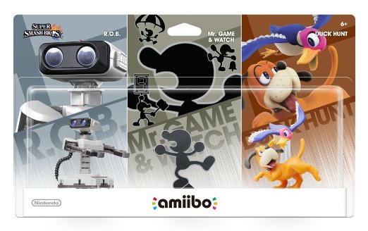 Retro Amiibo 3-Pack