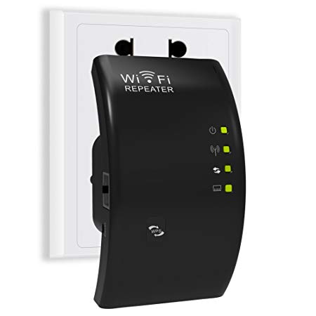 Wavlink WiFi Range Extender,Wireless WiFi Repeater with WPS Function,WiFi Signal Booster,&Access Point,360 Degree Full Coverage