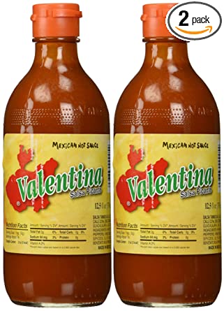 Valentina Salsa Picante Mexican Hot Sauce - 12.5 oz. (Pack of 2) - SET OF 2