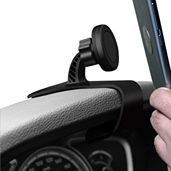 Magnetic Car Mount,Hud Design MartsWOW Dashboard Car Phone Holder for Safe Driving for iPhone X / 8 / 8Plus / 7 / 7Plus, Samsung Galaxy S8 / S8  / Note 8 and Others.