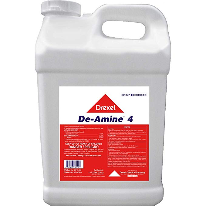 Southern Ag Drexel De-Amine 4 -Same As- 2, 4-D Amine Weed Killer, 128oz - Gallon