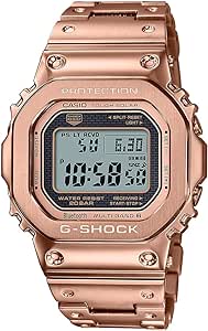 Casio Digital Black Dial Men's Watch-GMW-B5000GD-4DR, Rose Gold Digital, 49.3×43.2×13mm, Digital, Rose Gold Digital, 49.3×43.2×13mm, Digital