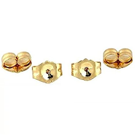 ERT 14K Yellow Gold Earring Backs (4-Piece)